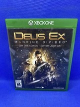 Deus Ex: Mankind Divided - Day One Edition (Microsoft Xbox One, 2016) Tested! - £5.58 GBP