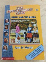 Kristy and the Snobs by Ann M. Martin Paperback Book - £5.56 GBP