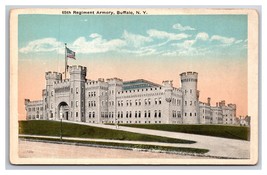 65th Regiment Armory Building Buffalo New York NY UNP WB Postcard I21 - £2.29 GBP