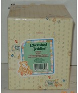 Cherished Teddies KLAUS &quot;BEARER OF GOOD TIDINGS&quot; 1996 #176036 By Enesco - $24.98