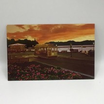 San Francisco Maritime State Historical Park Trolley Sunset Vintage Postcard - £4.75 GBP