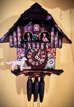 Lötscher Swiss Hand Painted Classic Musical Cuckoo Clock Series #190,w/S... - $216.81