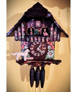 Lötscher Swiss Hand Painted Classic Musical Cuckoo Clock Series #190,w/S... - $216.81