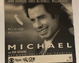 Michael Tv Guide Print Ad John Travolta Andie MacDowell William Hurt TPA8 - $5.93
