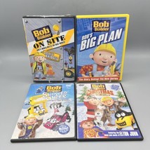 Lot of 4 Bob The Builder DVDs On Site, Big Plan, Snowed Under, Christmas - £17.60 GBP