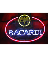 BACARDI White Rum Whiskey Neon Sign 16&quot;x14&quot; - £109.30 GBP
