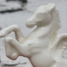 Vintage Pegasus Figurine Miniature 2&quot; Porcelain Winged Horse Japan  - £11.60 GBP