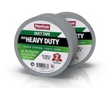 Nashua Tape 1.89 in. x 120 yd. 300 Heavy-Duty Duct Tape in Silver (2-Pack) - £10.07 GBP