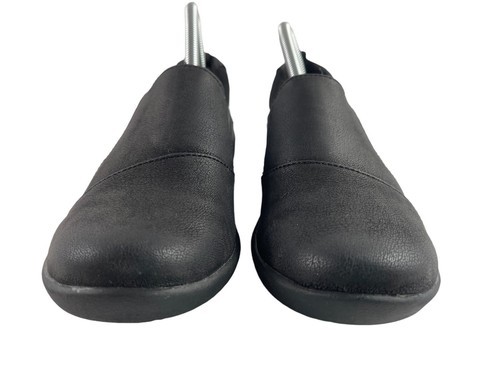 Clarks CloudSteppers Loafers Women 8 M Sillian Paz Shoes Black Gray Leather Item image 3
