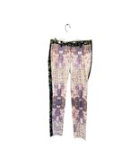 Lublu Kira Plastinina Designer Butterfly Print Pants Purple with Green Trim - €85,57 EUR