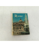 Vintage Roma travel souvenir pictures  small color photos fold out style... - $19.75