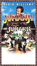 Jumanji VHS, 1996, Closed Captioned Clam Shell Case Robin Williams Kirst... - $15.00