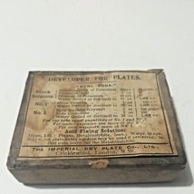 Vintage The Imperial Dry Plate Co Glass Negatives In Orig Box London UK - £17.97 GBP