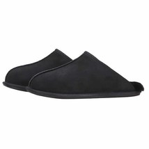 Kirkland Signature Men&#39;s Size 12 Genuine Shearling Comfy Slippers New - £14.15 GBP