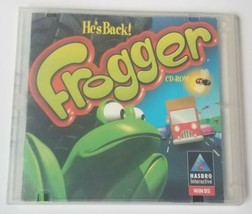 Frogger He&#39;s Back PC CD-ROM, 1997 Hasbro Interactive Game Windows 95 - £7.46 GBP