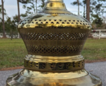 Vintage Middle Eastern Brass &amp; Copper Incense Burner Brazier Warmer w Ea... - $404.92