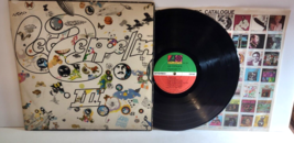 Led Zeppelin III Vinyl LP Record Hard Rock 1970 FIRST Pressing Disc Cover Warped - £23.08 GBP
