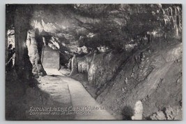 Luray VA Caverns Entrance Avenue Virginia Postcard D43 - £4.54 GBP