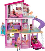 Barbie Dreamhouse Dollhouse with Wheelchair Accessible Elevator, Pool, Slide - £156.90 GBP