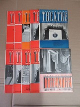 Vintage Showman&#39;s Trade Review The Motion Picture Theatre Lot of 9 Magazines  02 - £123.86 GBP