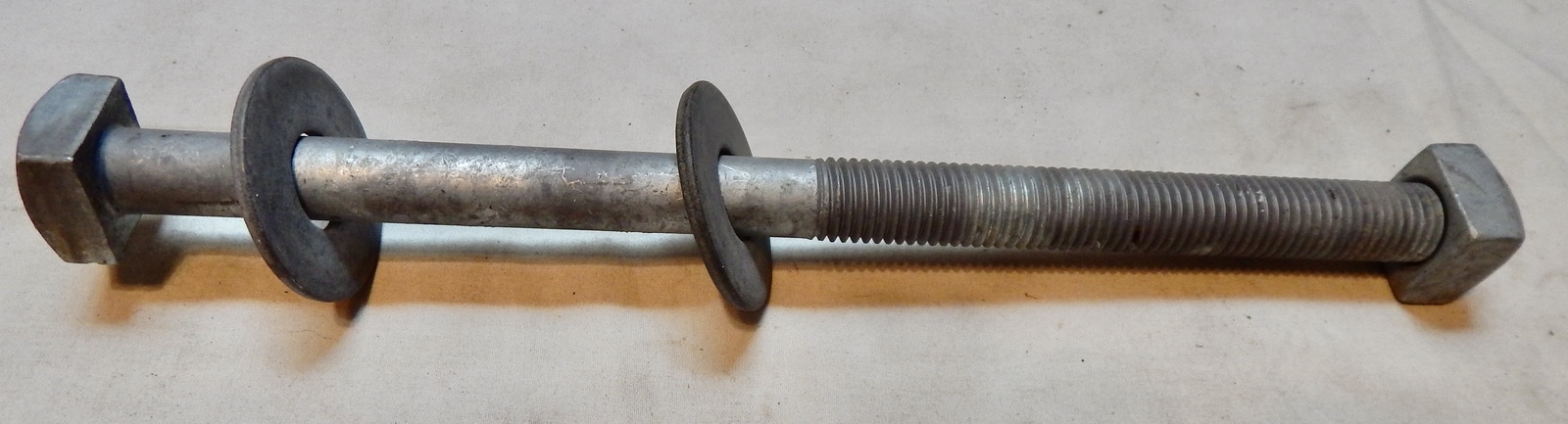 3/4&quot;-10 x 12” Long Square Head Bolts Galvanized 6” Of Thread Nut &amp; Washe... - $9.99