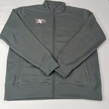 Oakley Team X Racing Men's Gray Cotton Blend Full Zip Jacket Size Large image 10