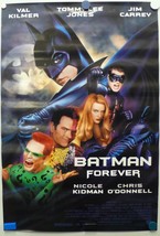 BATMAN FOREVER 1995 Jim Carrey, Tommy Lee Jones,Val Kilmer. Nicole Kidman-Poster - £15.56 GBP