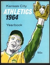 KANSAS CITY ATHLETICS 1964 YEARBOOK-MLB-BASEBALL-NICE COPY - £58.67 GBP
