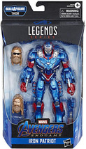 Marvel Legends Avengers Endgame 6 Inch Figure Bro Thor Series - Iron Patriot - £65.53 GBP