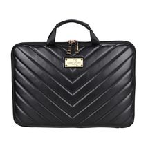 Sandy Lisa 14 Inch Laptop Sleeve, Chevron Printed Protective Case with B... - $49.99