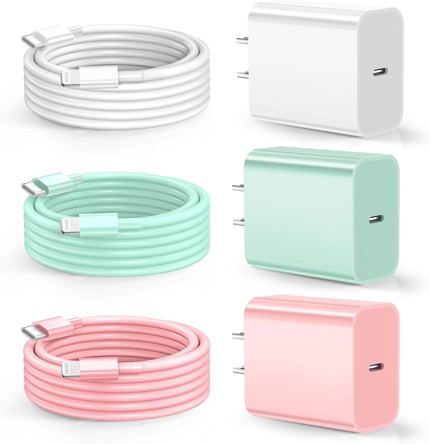 Dayaoncy For Phone Charger Fast Charging, 20W Usb C Wall Charger With 3P... - $31.94