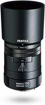 For Use With Pentax Digital Slr Cameras, Get The Pentax 100Mm F/2.18 Wr D Fa Smc - £255.27 GBP