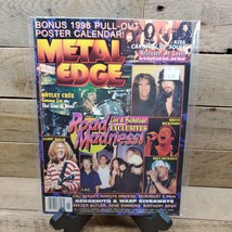 Metal Edge Road Madness Magazine Jan 1998 - £11.83 GBP