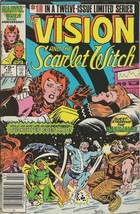 Vision and the Scarlet Witch #10 Vintage 1986 Marvel Comics Wandavision Newsstnd - £18.49 GBP