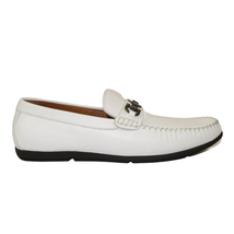 Men's Driving Shoes GENIO Turkey Casual Dress Genuine Leather 120741706 White image 7