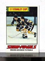 1977-78 Topps Hockey Card # 263 Bruins Over Flyers - £4.62 GBP