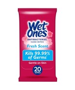 Wet Ones Antibacterial Hand Wipes, Fresh Scent, 20 Wipes - $92.44 MXN