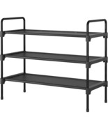 Kitsure Shoe Rack For Closet, Sturdy Shoe Shelf For Entryway,, Black - $729.14 MXN