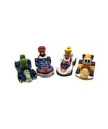 Super Mario Lot of 4 Die Cast Cars Mario, Yoshi, Princess Peach, Yellow ... - €13,72 EUR