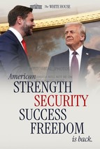 Donald Trump Jd. Vance Strength Security Success Freedom Inauguration 4X6 Photo - $8.99