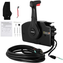 881170A3 Throttle Outboard Remote Control Box for Mercury 8Pin Right Side Mout - £183.84 GBP