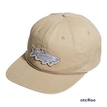 Vineyard Vines Tarpon Patch Flat Brim Baseball Hat.OS.Khaki.MSRP$32.00 - $32.00