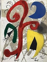 Artebonito - Joan Miro original lithograph Homage to Teriade - £207.83 GBP