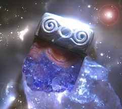 HAUNTED AMETHYST SLICE RING 47 INSTANT BLESSINGS  EXTREME MAGICK MASTER WITCH  image 2