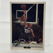 Alonzo Mourning 1992 Classic Draft Picks Rookie Card #60 NBA HOF - £1.50 GBP