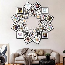 Collage Picture Frame Holds 36 Images Wall Hanging Multiple Photos - £355.76 GBP