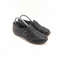 Clark&#39;s Collection Black Leather Shoes Size 7 - £22.71 GBP