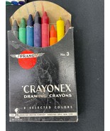 Set of 6 Vintage Colored Chalk Crayons Grumbacher Arista Nupastel Kroma ... - $40.00