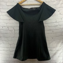 Banana Republic Dress Black Short Sz 12 Cap Sleeves NEW NWT - £14.79 GBP