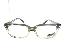 New Persol 3131-V 1038 Light Clear Olive 54mm Men&#39;s Eyeglasses Frame Han... - £149.89 GBP